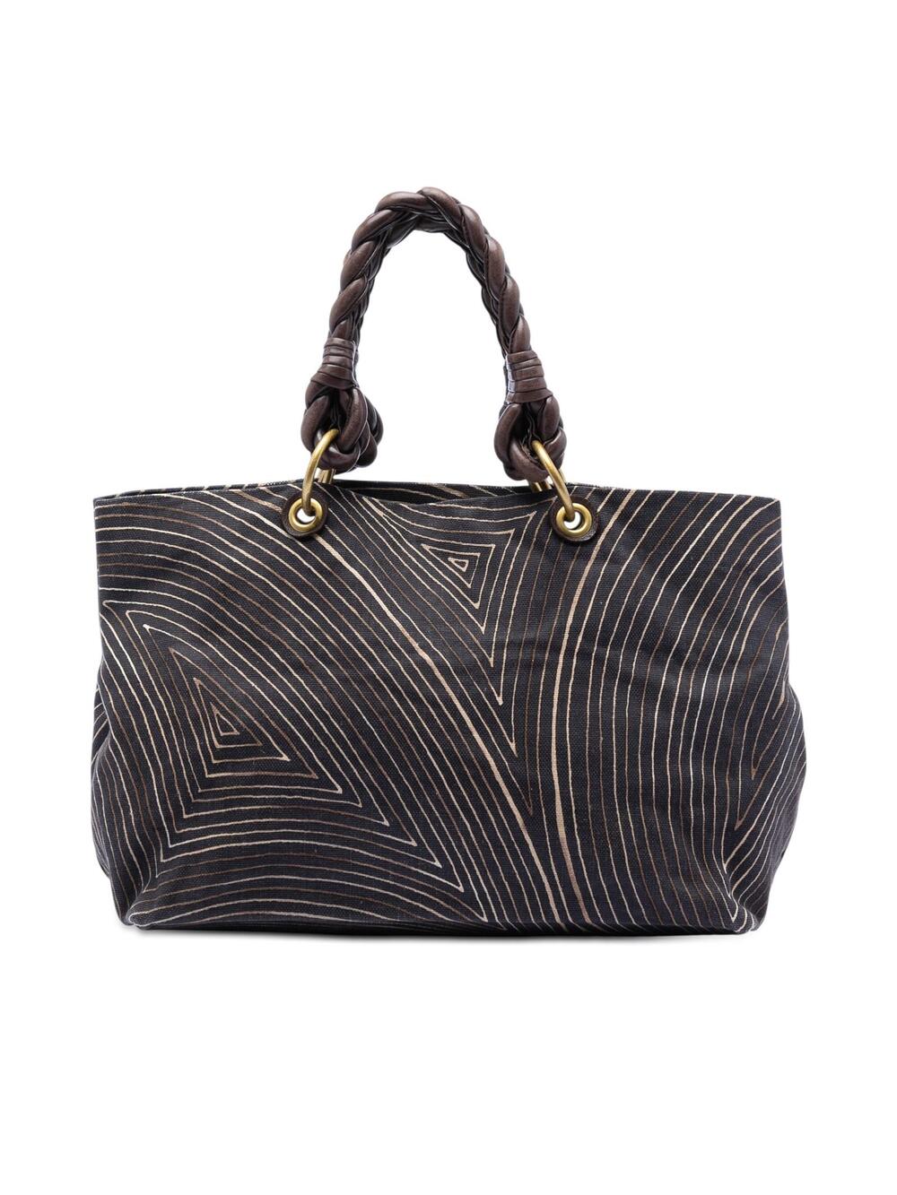 Bottega Veneta Printed Canvas Cabat #339748B61B